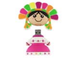 USB stick USB stick peruaanse vrouw met logo met logo