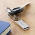 Mini USB-stick van aluminium met logo