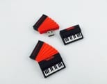 Accoordion USB stick bedrukt met logo