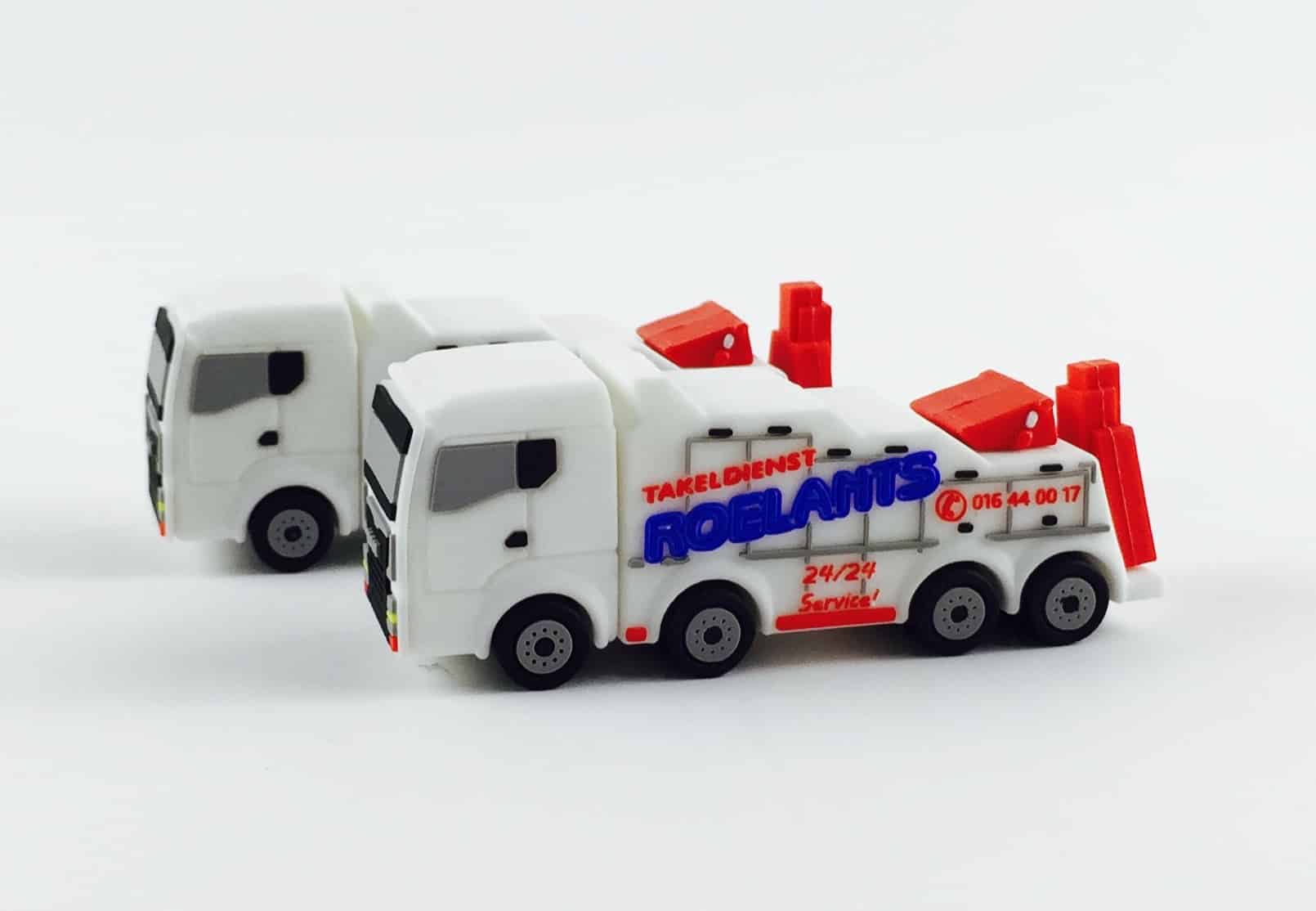Roelants USB stick vrachtwagen takelwagen met logo