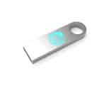 USB Stick E-Circle kleine usb stick sleutelhanger metaal graveren met logo