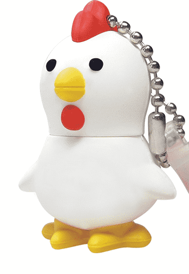 USB-stick haantje 3D
